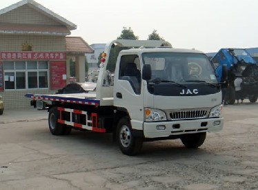 新款江淮平板清障車